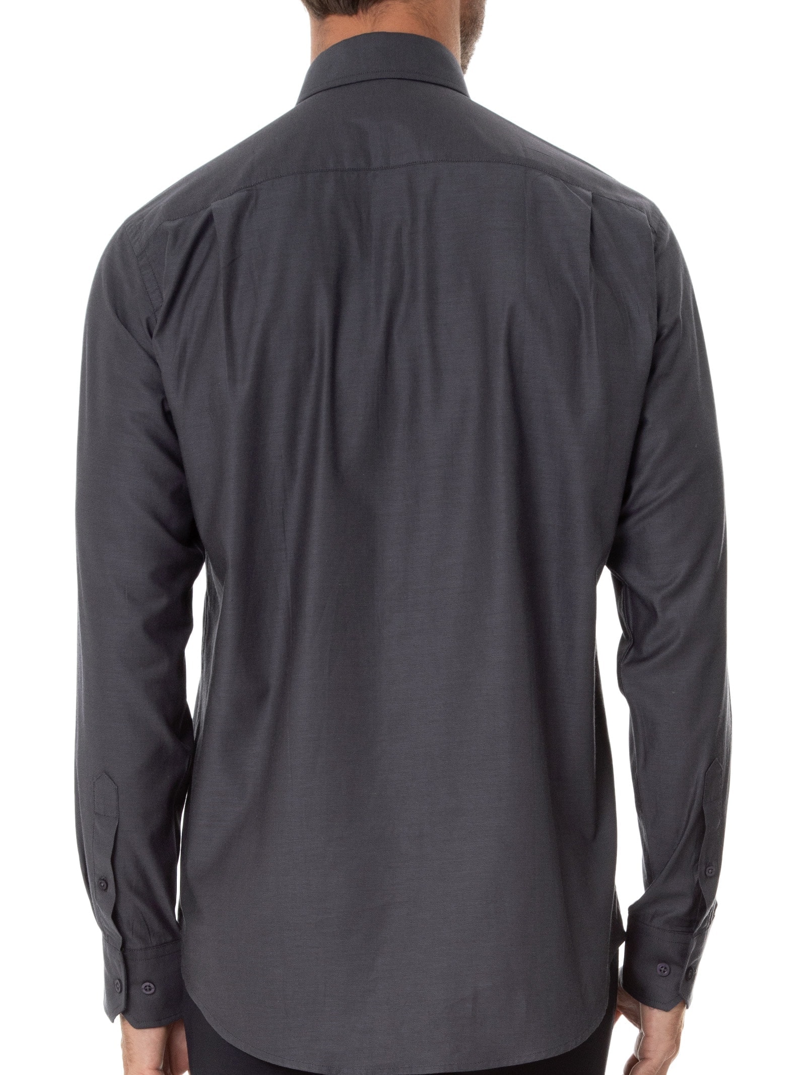 Camisa Masculina Regular Fit Pima Cinza '2 Essential