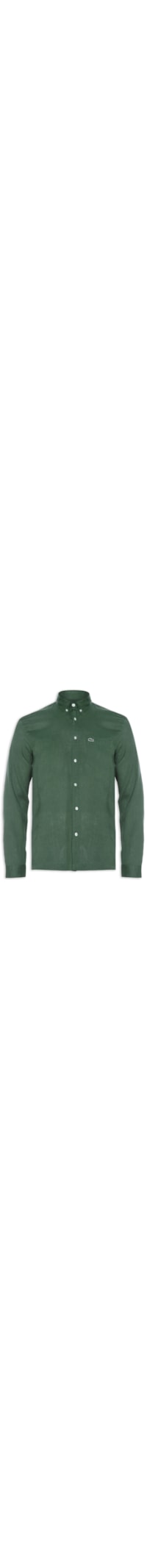 Camisa Masculina Regular Linho - Verde