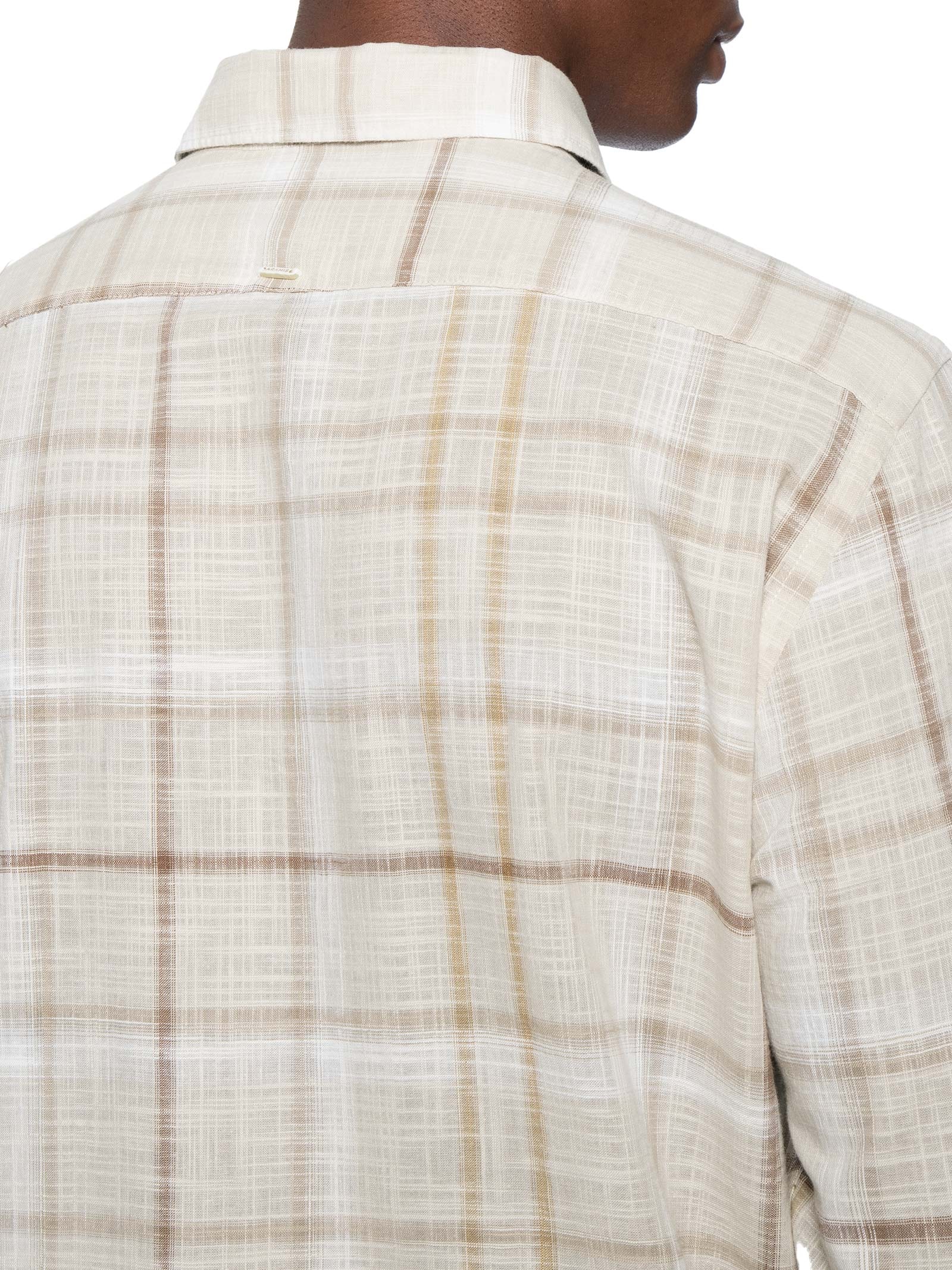 Camisa Masculina Regular Maxi Flame Bege Aramis