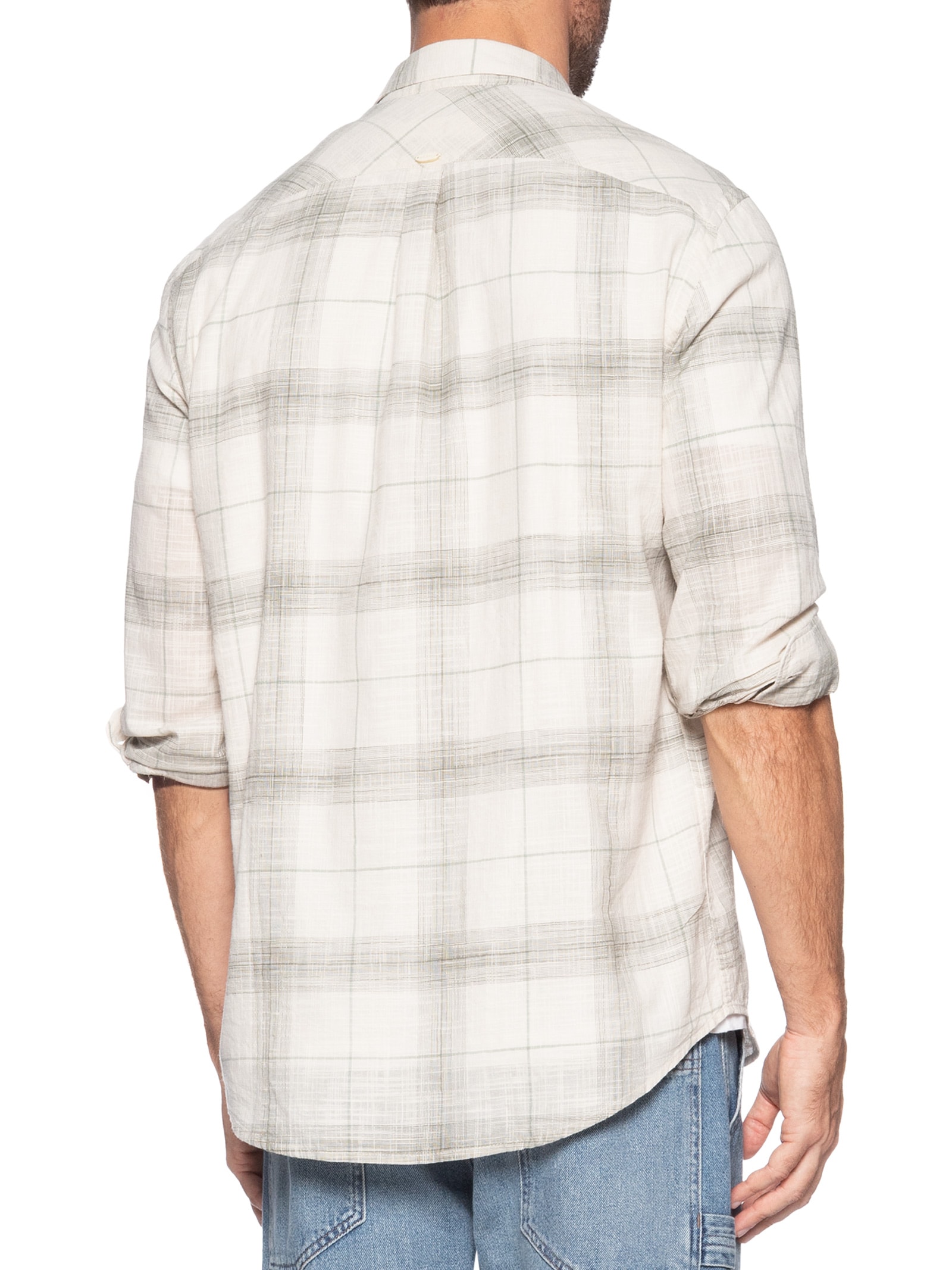 Camisa Masculina Regular Maxi Xadrez Verde Aramis