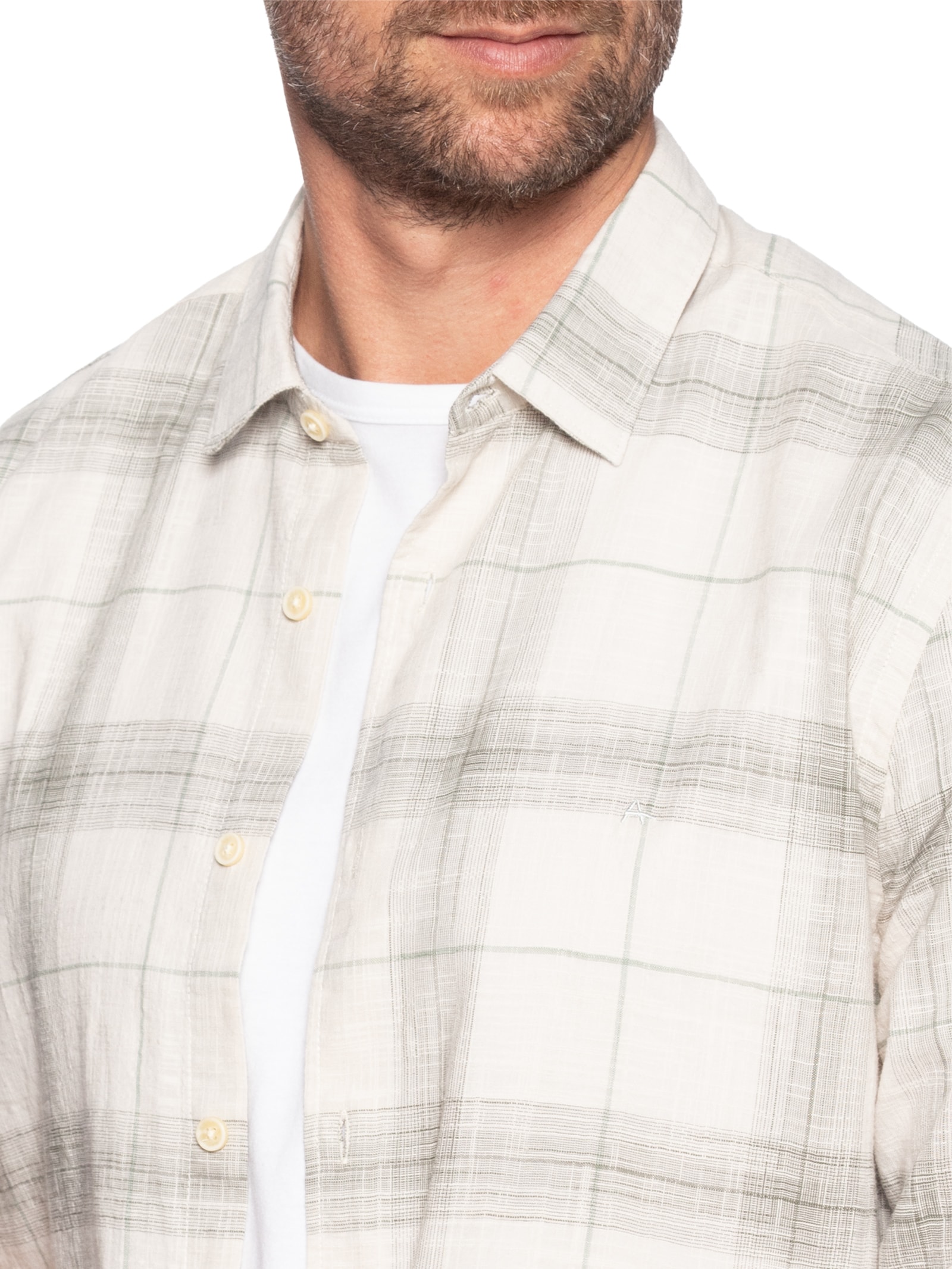 Camisa Masculina Regular Maxi Xadrez Verde Aramis