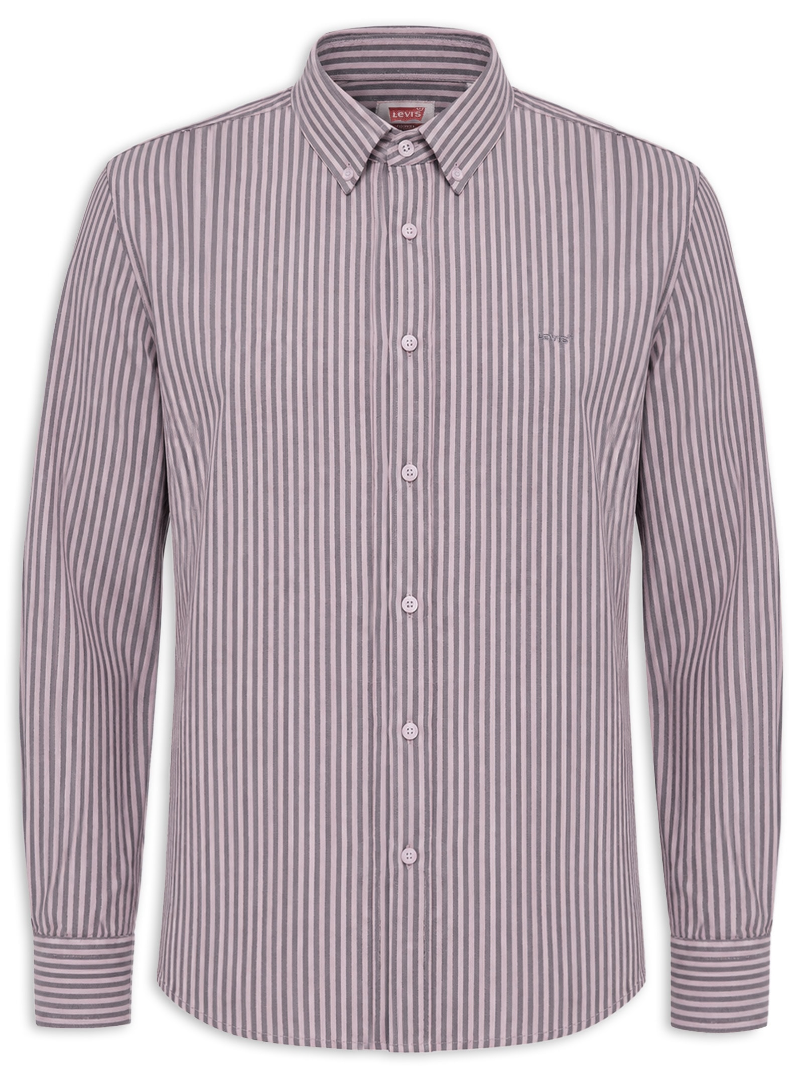 Camisa Masculina Relaxed Fit Authentic Oxford Roxo Levi's