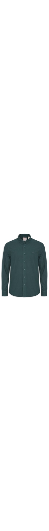 Camisa Masculina Relaxed Fit Authentic Oxford - Verde