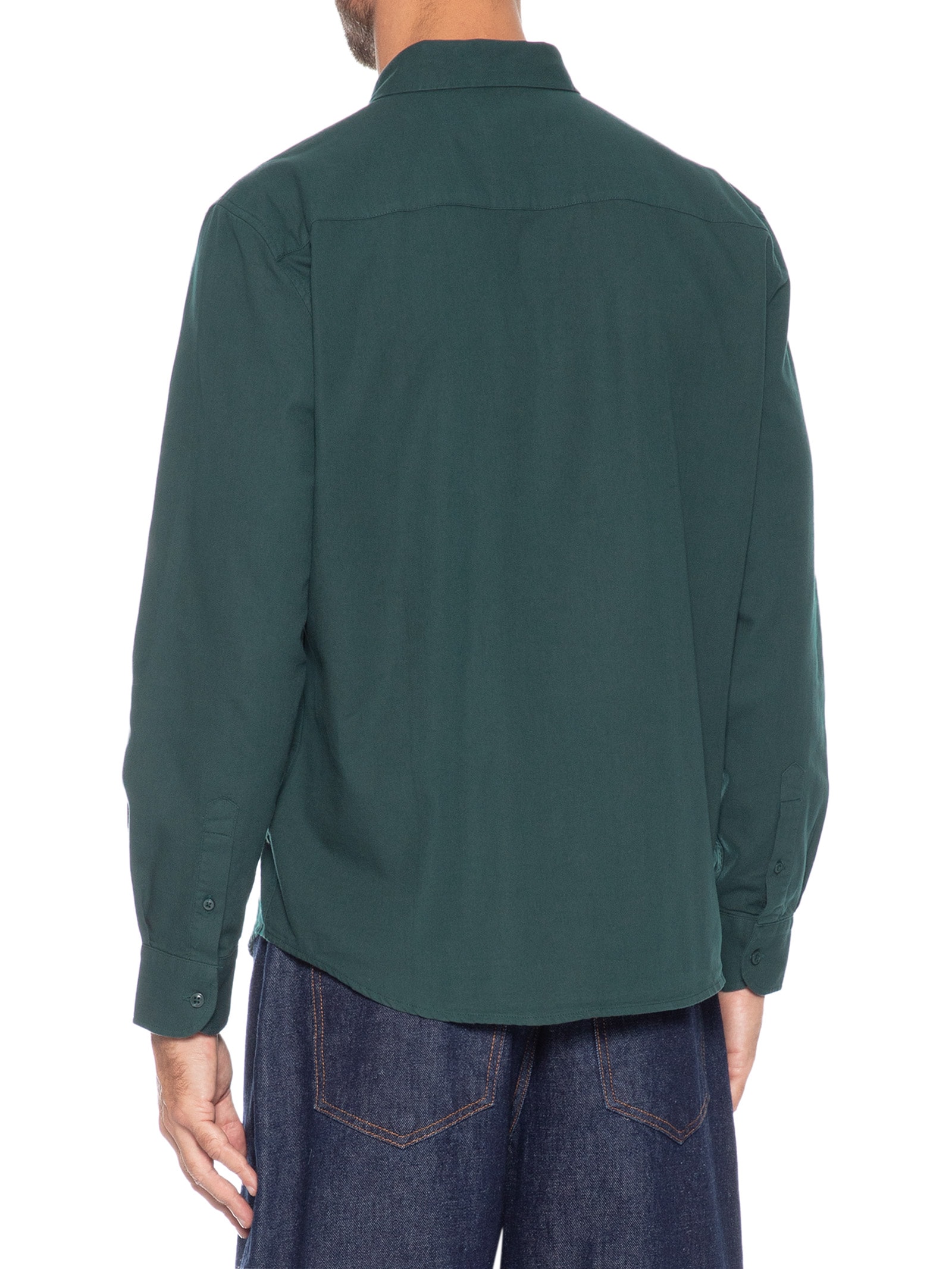 Camisa Masculina Relaxed Fit Authentic Oxford Verde Levi's