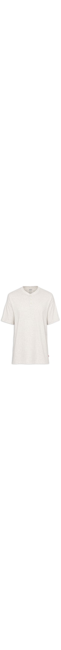 Camisa Masculina Relaxed Fit Ventura Henley - Off White