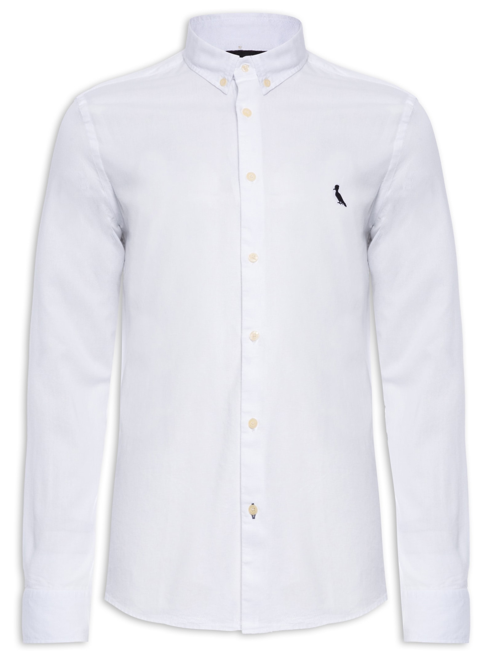 Camisa Masculina Reserva Sport Oxford Branco Reserva