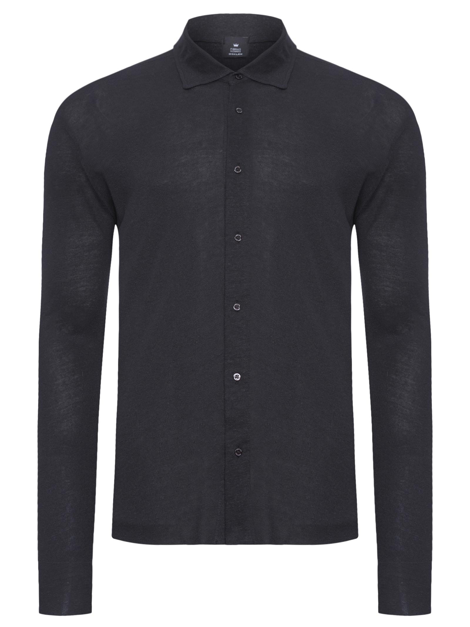 Camisa Masculina Rustic Pesponto Preto Osklen