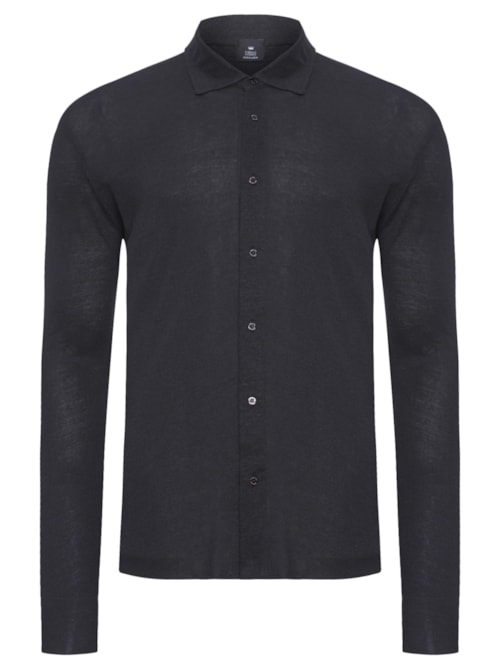 Camisa Masculina Rustic Pesponto – Preto