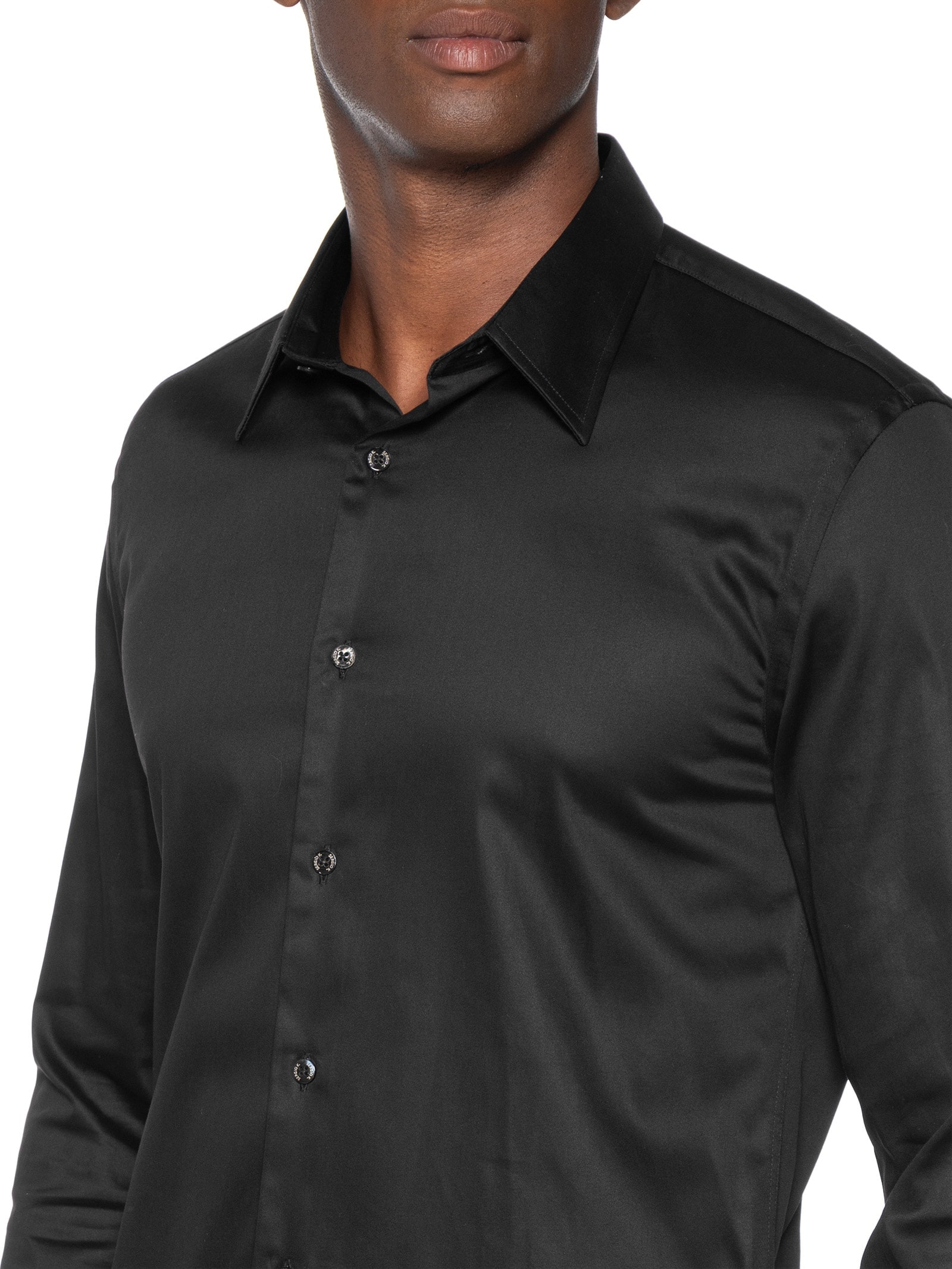 Camisa Masculina Silver Preto Sergio K