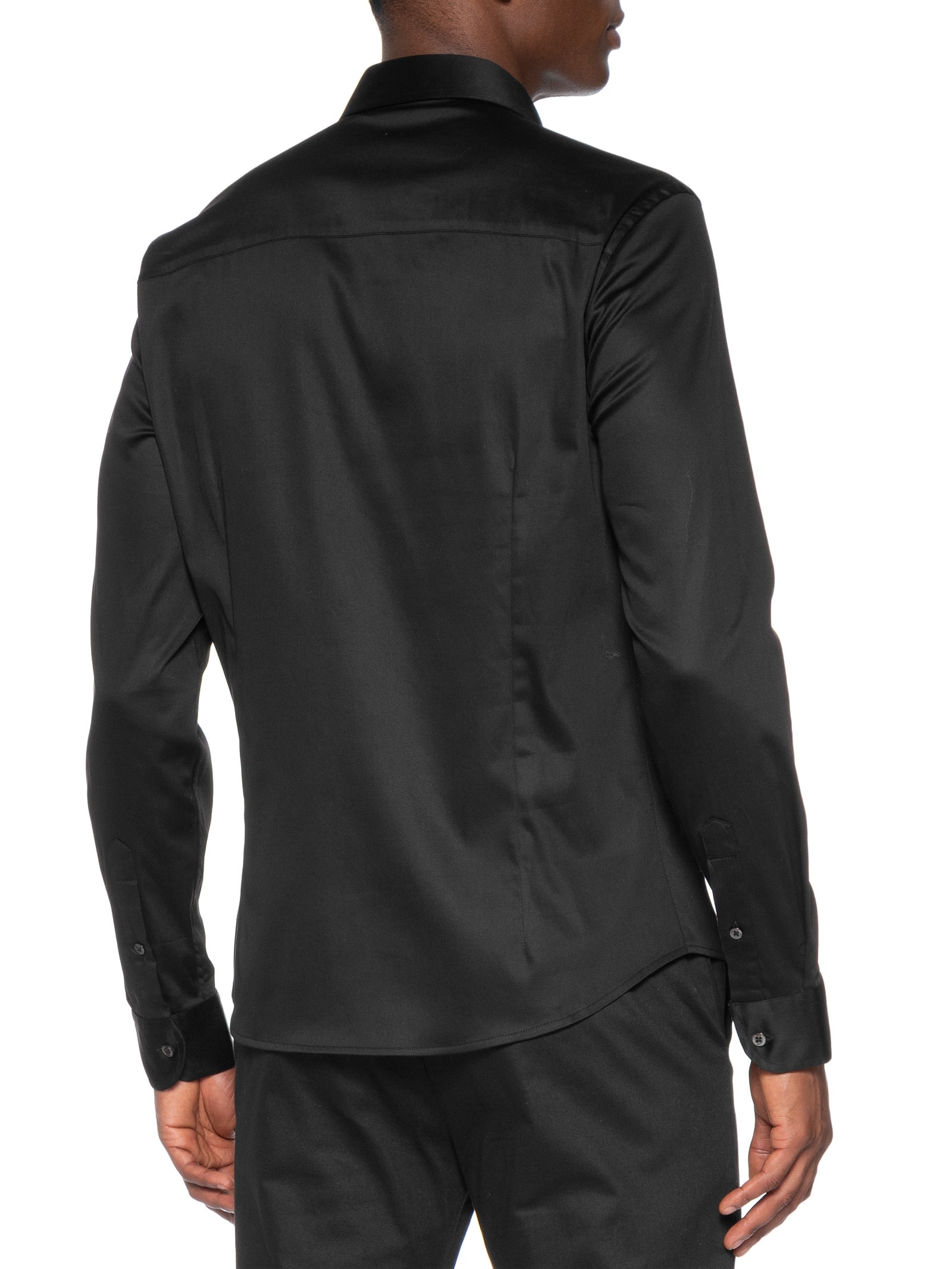 Camisa Masculina Silver Preto Sergio K