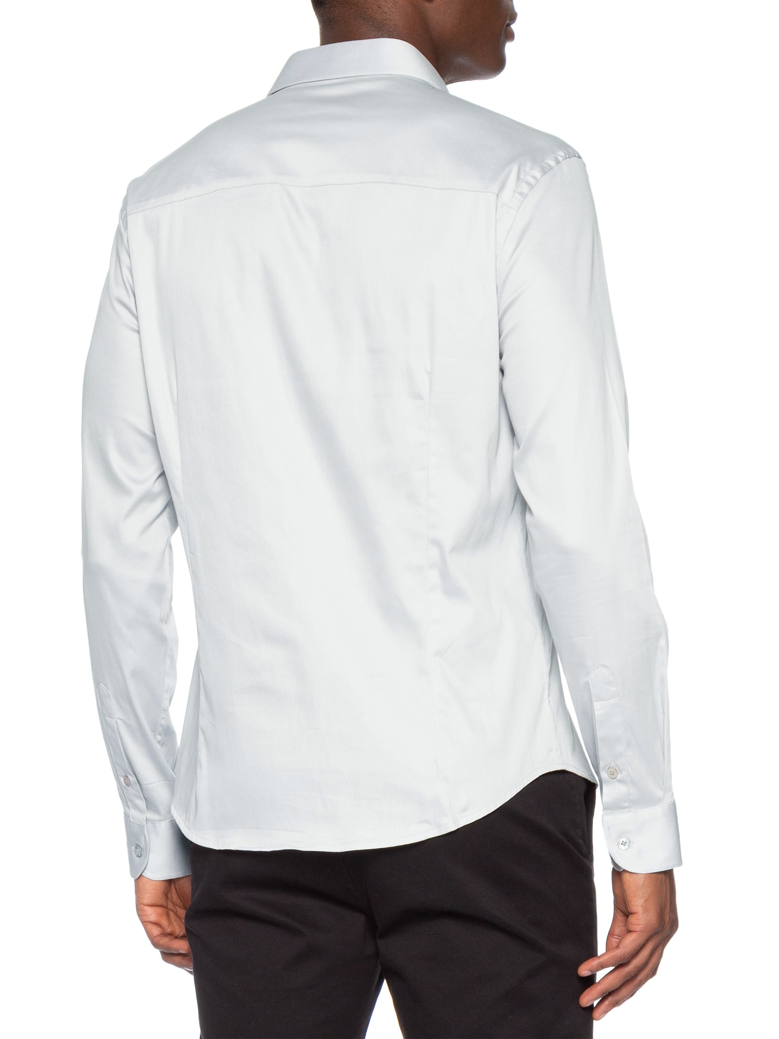 Camisa Masculina Silver – Cinza Sergio K