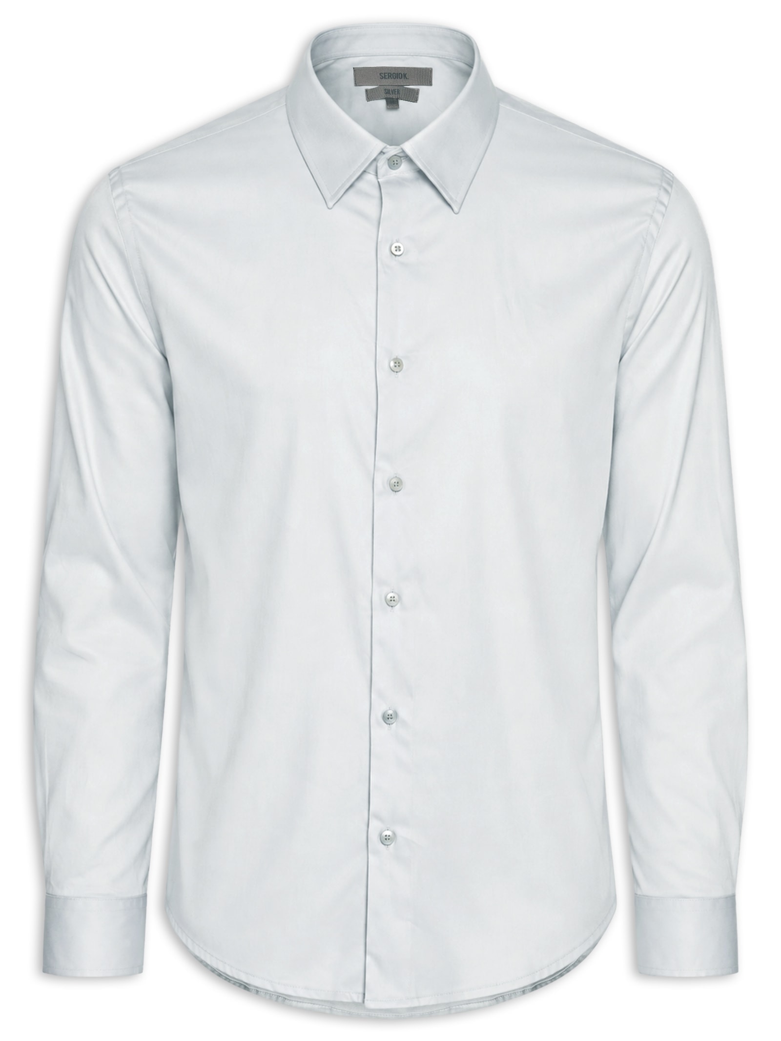 Camisa Masculina Silver – Cinza Sergio K