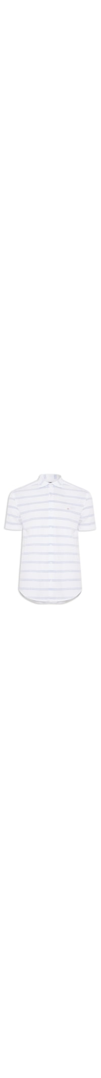 Camisa Masculina Sl Flame Listrado Out - Branco