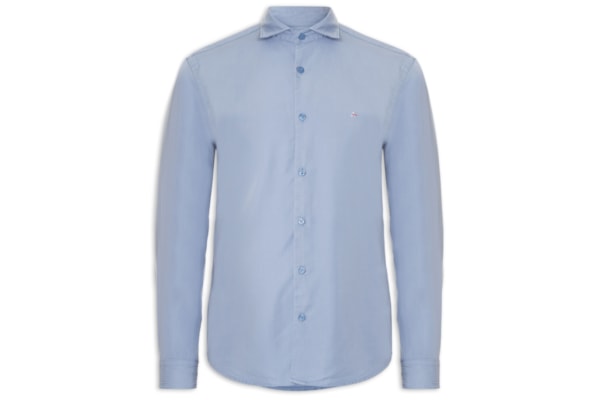 Camisa Masculina Sl Liocel Lisa Out - Azul