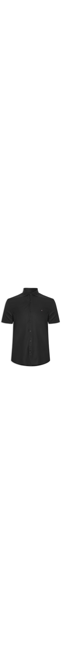 Camisa Masculina Sl Tric Falso Liso Out - Preto