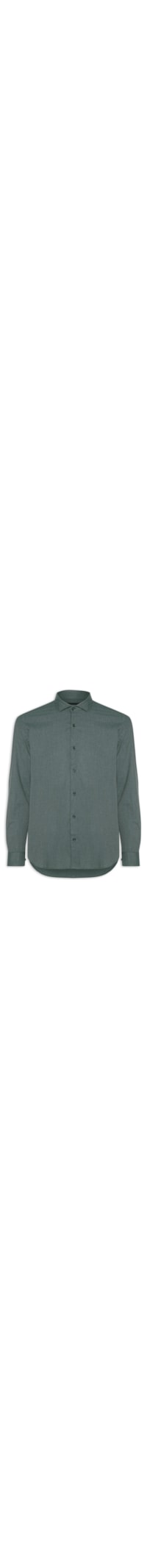 Camisa Masculina Slim Fil A Fil Antilia - Verde