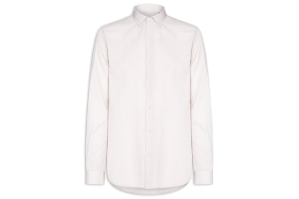 Camisa Masculina Slim Fit Algodão Willis - Bege