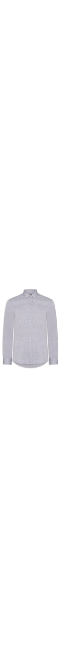 Camisa Masculina Slim Fit Algodão Willis - Cinza