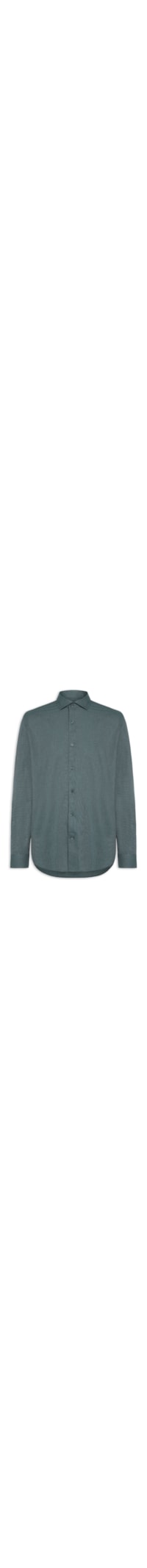Camisa Masculina Slim Fit Fil A Fil Antilia - Verde