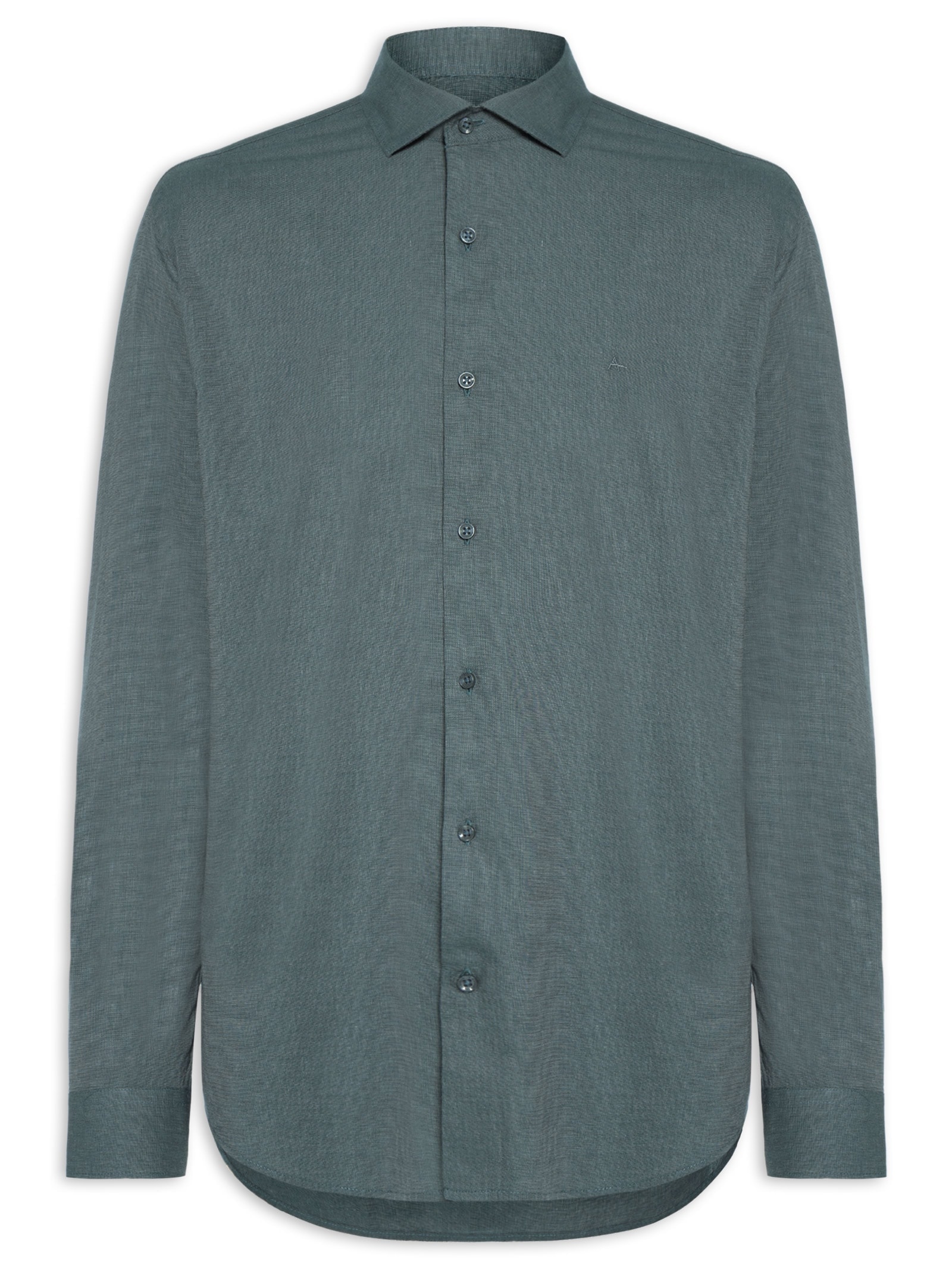Camisa Masculina Slim Fit Fila Fil Antilia Verde Aramis