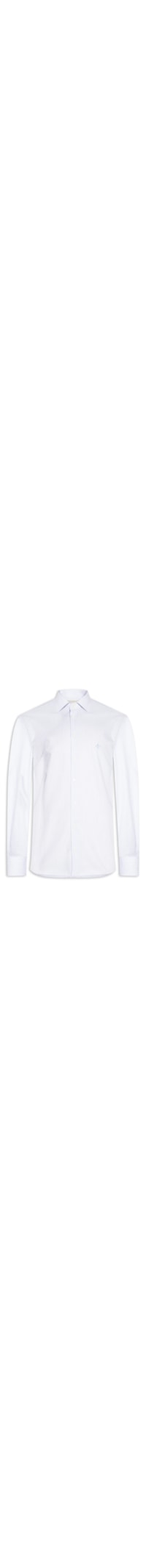 Camisa Masculina Slim Fit Listrada - Azul