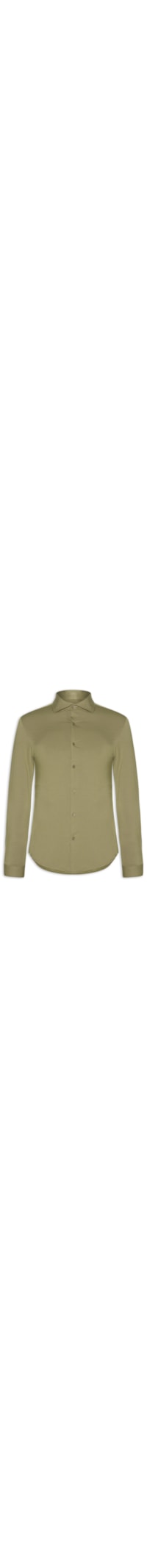 Camisa Masculina Slim Fit Malha Tech - Bege