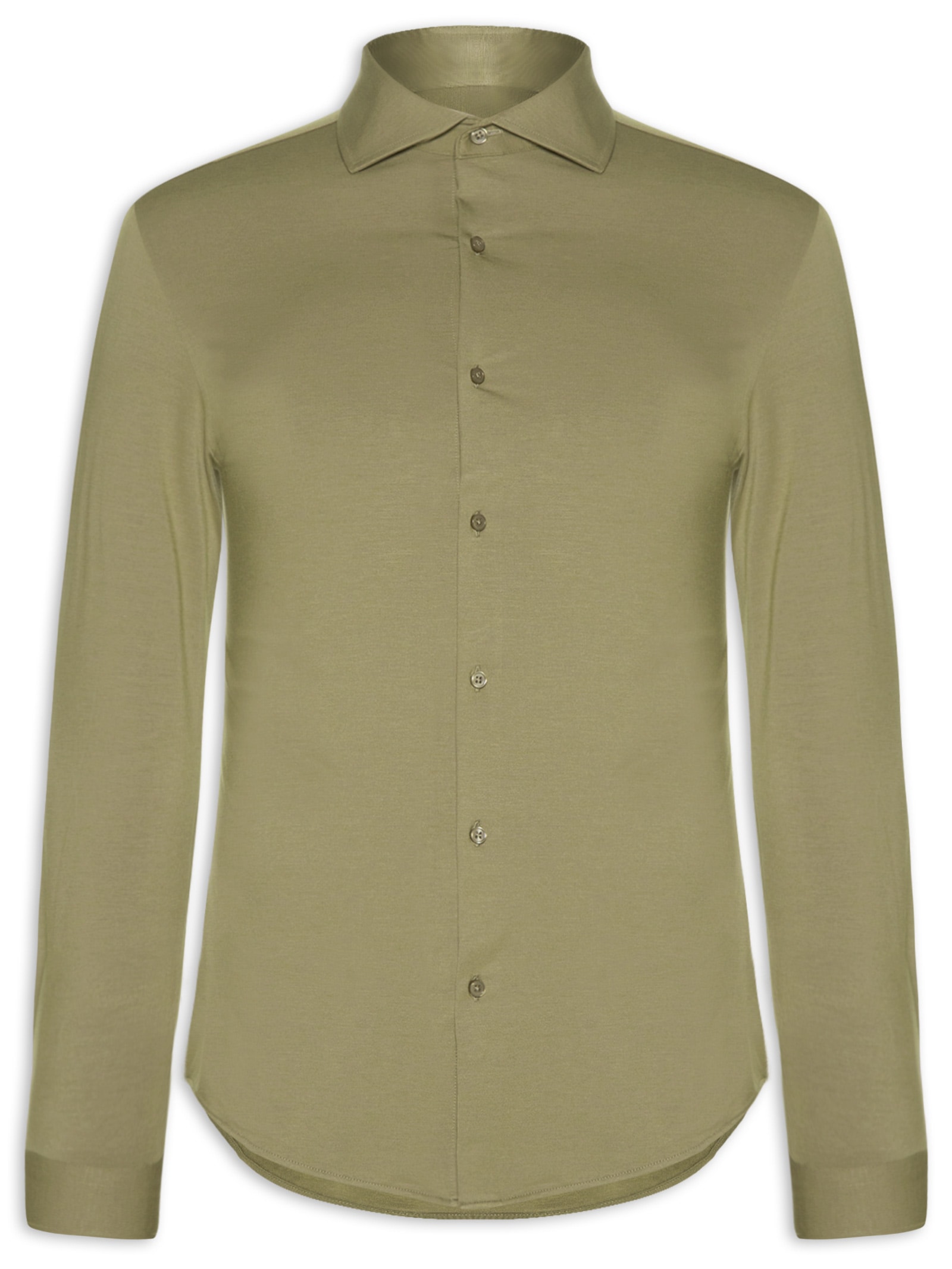 Camisa Masculina Slim Fit Malha Tech Bege '2 Essential