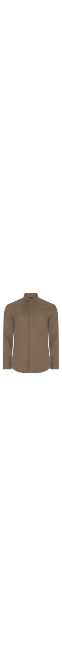 Camisa Masculina Slim Fit Oxford Planalto BNDW – Marrom