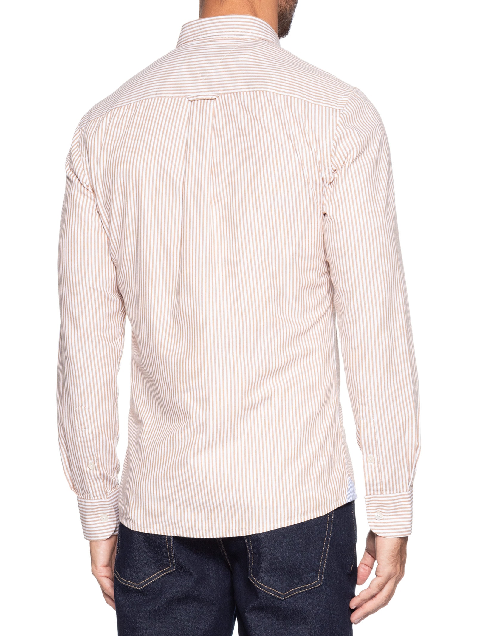 Camisa Masculina Slim Fit Oxford – Rosa Tommy Jeans