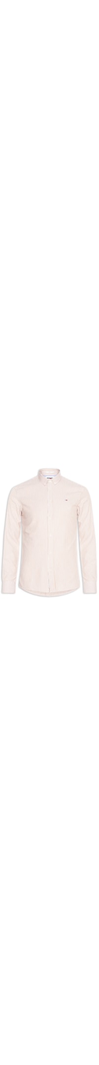 Camisa Masculina Slim Fit Oxford – Rosa