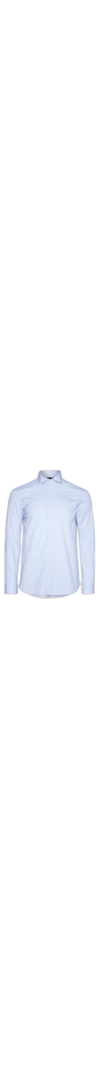 Camisa Masculina Slim Fit Xadrez Clássic - Azul