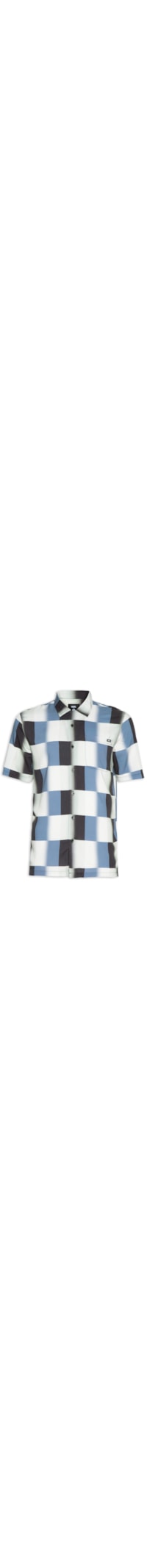 Camisa Masculina Smith Ii Ss Woven - Azul