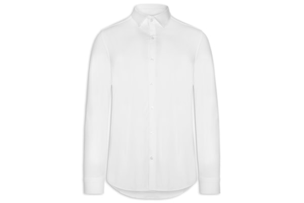 Camisa Masculina Social Algodão Egípcio - Branco
