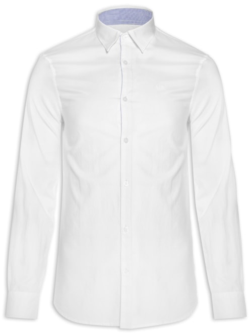 Camisa Masculina Social – Branco