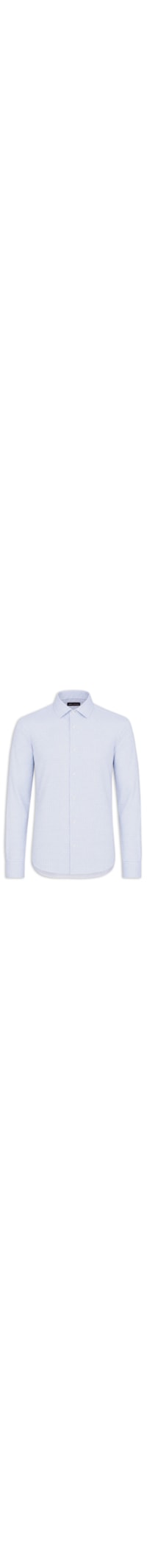 Camisa Masculina Social Fibra De Bambu Soft Slim Fit - Branco
