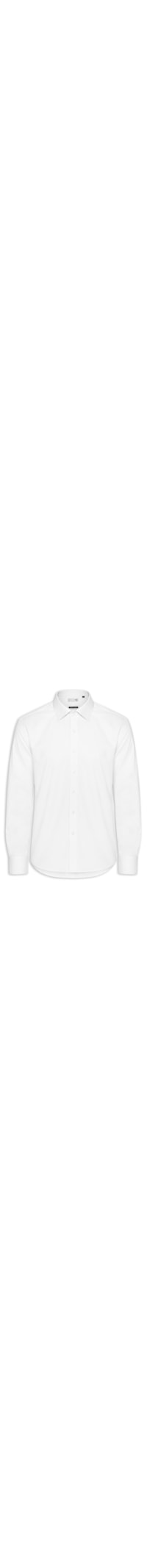 Camisa Masculina Social Fibra De Bambu Soft Slim Fit - Branco