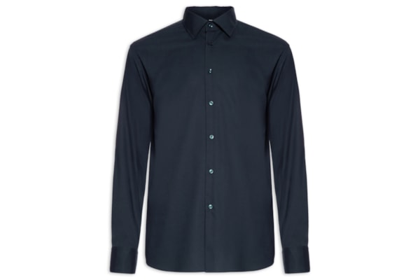 Camisa Masculina Social Joe Kent - Azul
