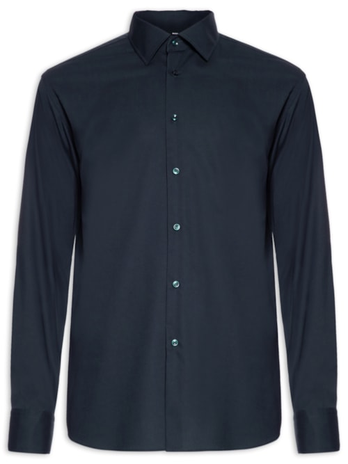 Camisa Masculina Social Joe Kent – Azul