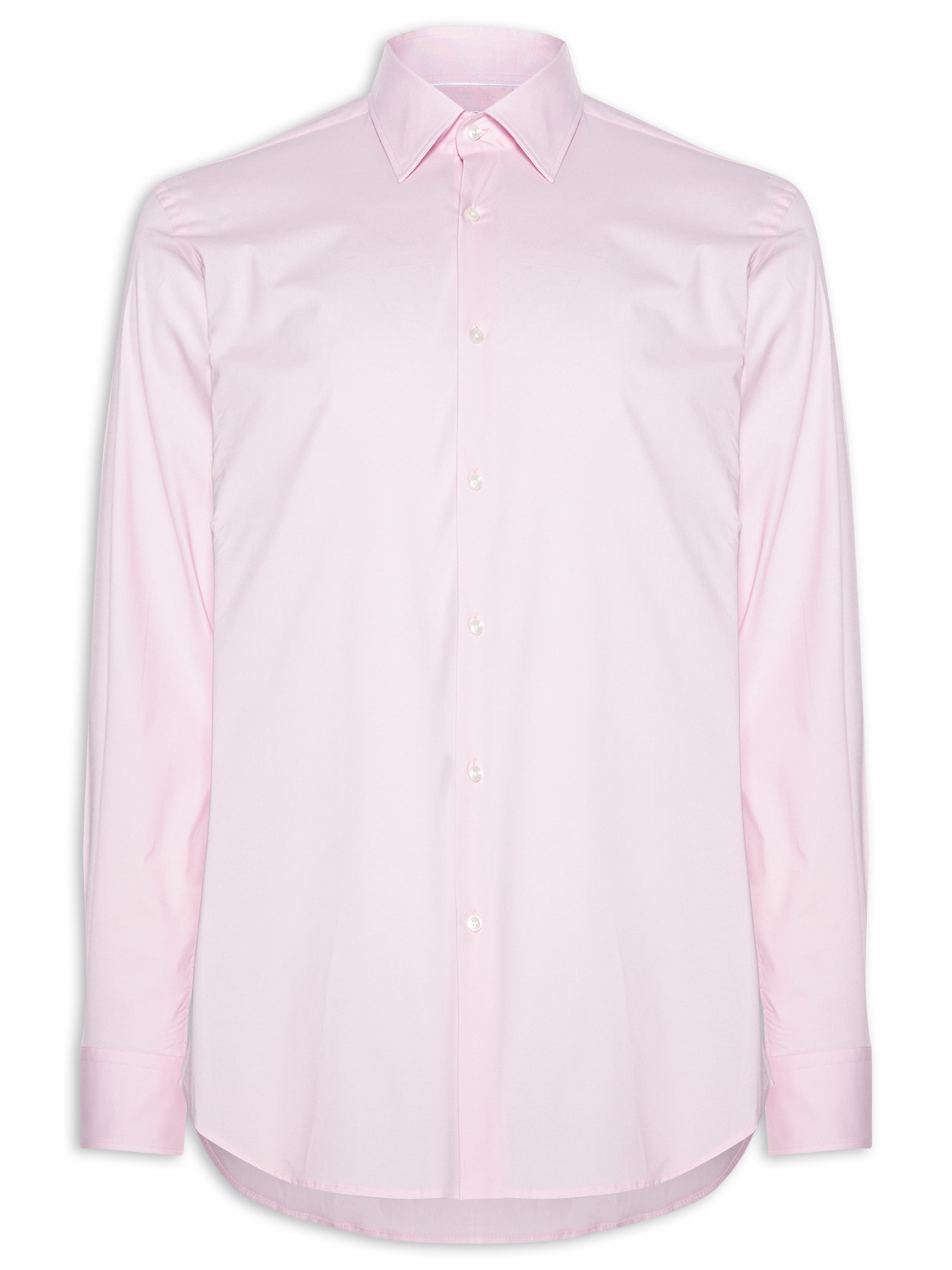 Camisa Masculina Social Joe Kent Rosa Boss
