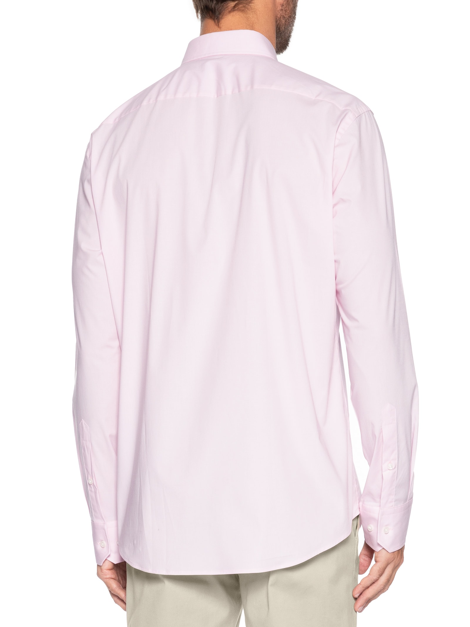 Camisa Masculina Social Joe Kent Rosa Boss