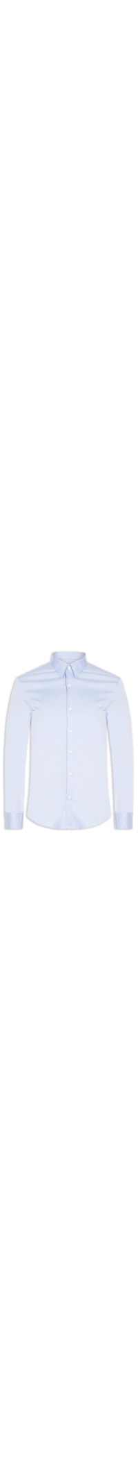 Camisa Masculina Social Manga Longa Paris - Azul