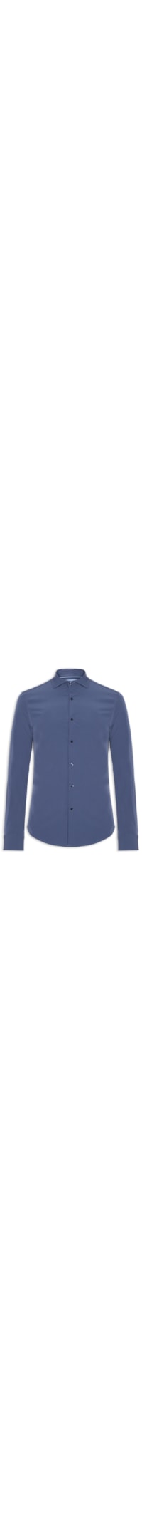 Camisa Masculina Social Slim Fit - Azul