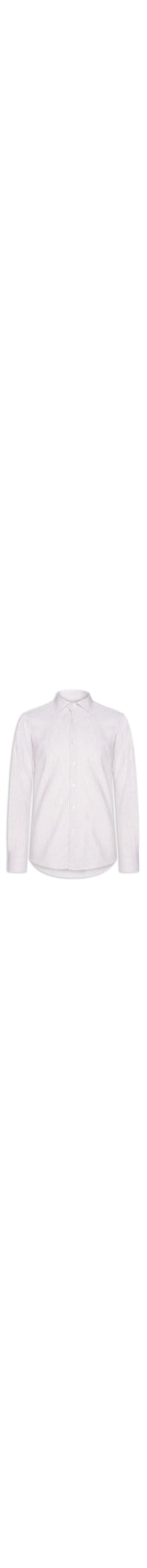Camisa Masculina Social Slim Fit Blend Linho - Bege
