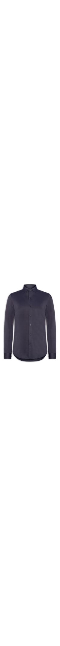 Camisa Masculina Social Slim Fit Tech Dots Respirável - Azul