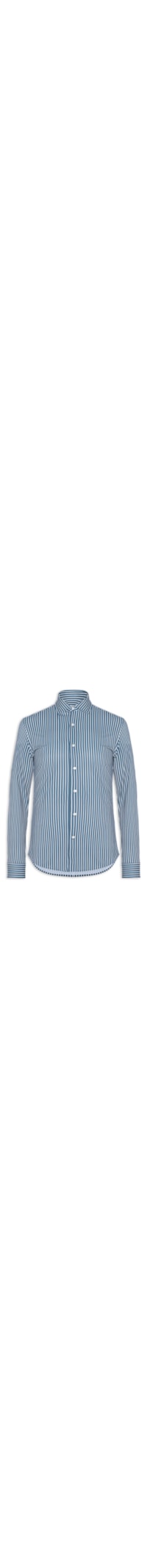Camisa Masculina Social Slim Fit Tech Dots Respirável - Azul