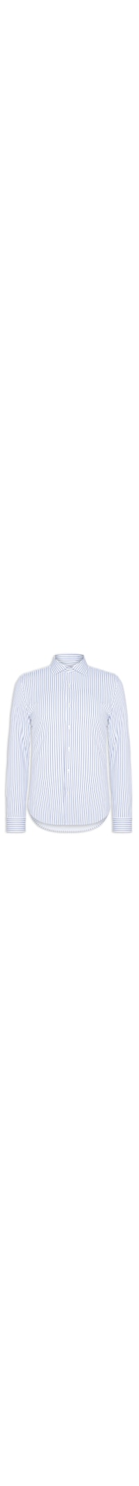 Camisa Masculina Social Slim Fit Tech Dots Respirável - Azul