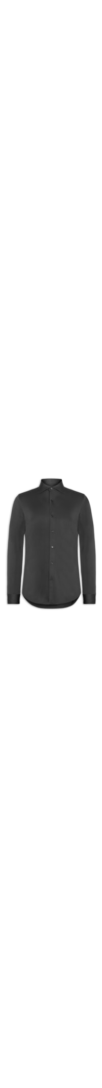 Camisa Masculina Social Slim Fit Tech Dots Respirável - Preto