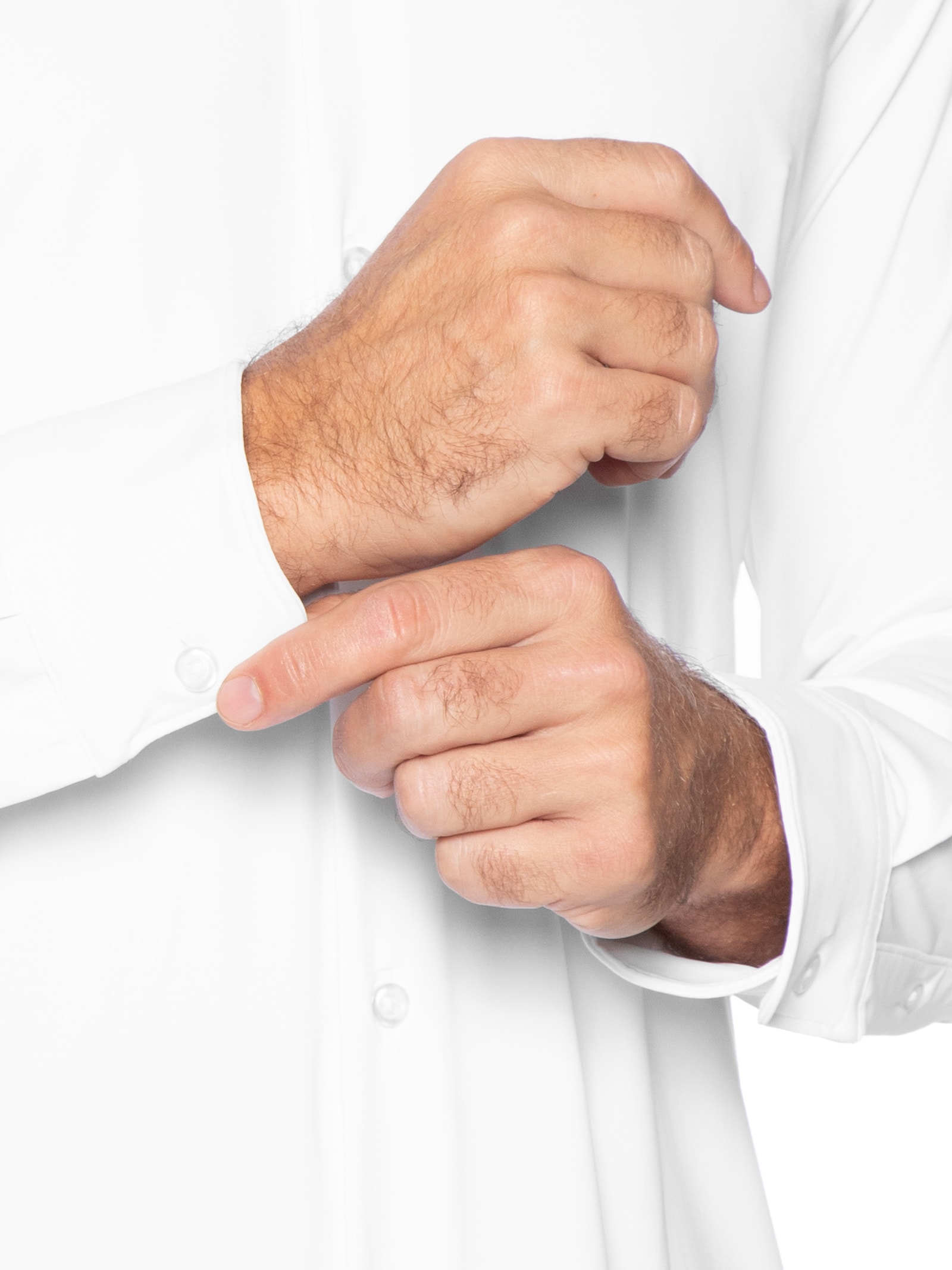 Camisa Masculina Social Tech Branco '2 Essential