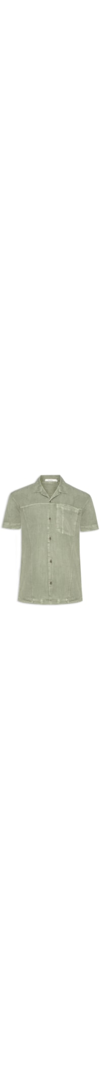 Camisa Masculina Soft Chapelco Manga Curta - Verde