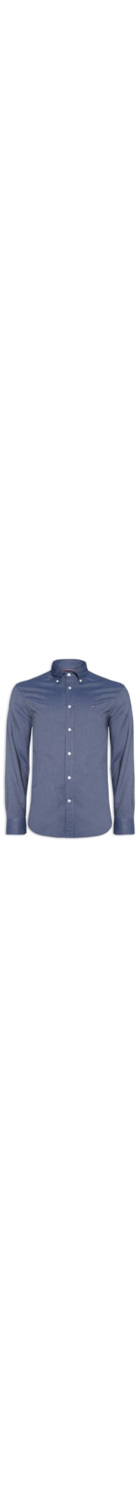 Camisa Masculina Solid Heritage Oxford Rf Shirt - Azul